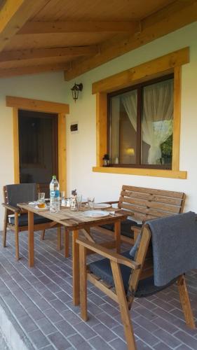 Posezení v ubytování Guest House Carpathia
