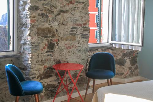 Zona de estar de Orto al Mare Room Rental