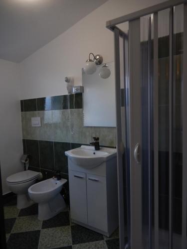 Kúpeľňa v ubytovaní B&B Magna Graecia