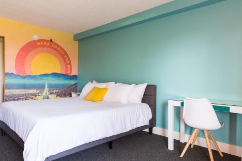 Postel nebo postele na pokoji v ubytování Rambler Motel