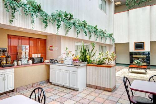 Una cocina o cocineta en Super 8 by Wyndham Brockton