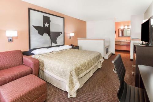 Postel nebo postele na pokoji v ubytování Premier Inn