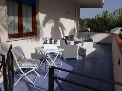Χώρος καθιστικού στο Le Palme Vacanze