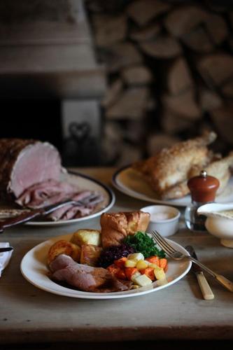 Comida en el bed and breakfast o alrededores