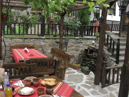 Αίθριο ή υπαίθριος χώρος στο Sava Cupetsa Guest House