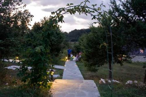 Paesaggio naturale nelle vicinanze del lodge