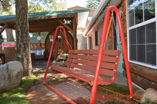 Sitzmark Chalet Innにある庭