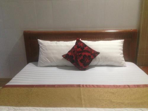 Ένα ή περισσότερα κρεβάτια σε δωμάτιο στο Homstay Thanh Sơn
