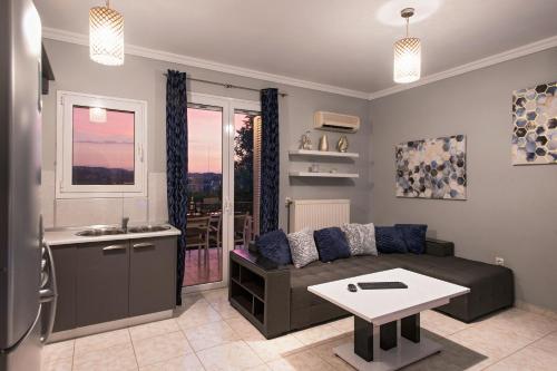 Köök või kööginurk majutusasutuses Corfu City Design Residence