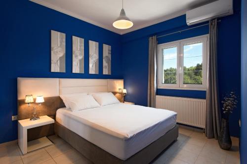 Voodi või voodid majutusasutuse Corfu City Design Residence toas