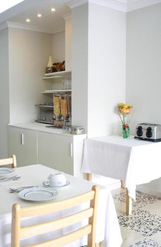Dapur atau dapur kecil di Hotel Lagoa dos Pastorinhos