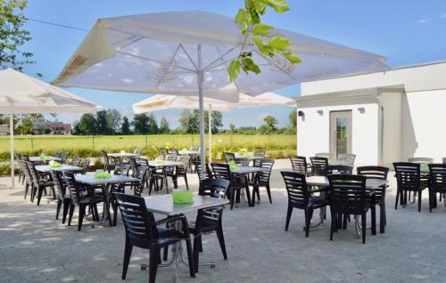 Restoran atau tempat lain untuk makan di Gästehaus Gaumenflug am See