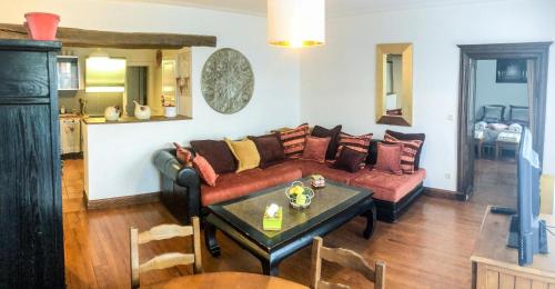 Χώρος καθιστικού στο Gîte 100m2, jardin privé, 3 chambres à Mondelange