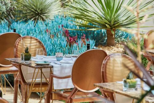 Κήπος έξω από το Sa Creu Nova Petit Palais Art & Spa