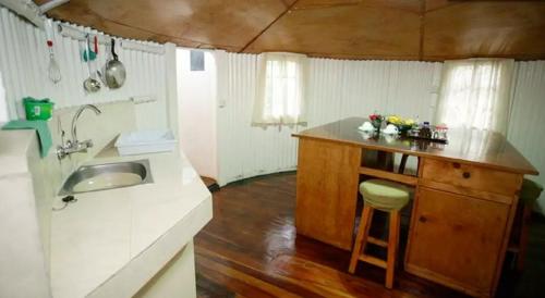 Kuchyň nebo kuchyňský kout v ubytování Kiloran House