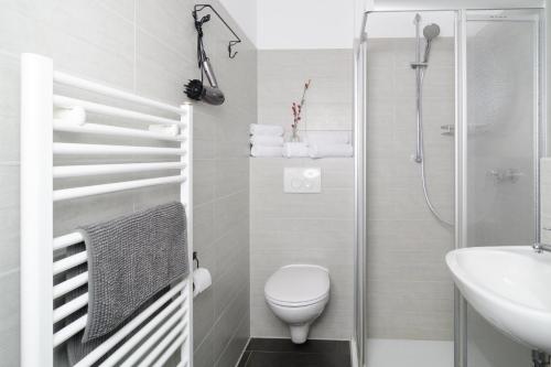 Koupelna v ubytování Aparthotel Lenau