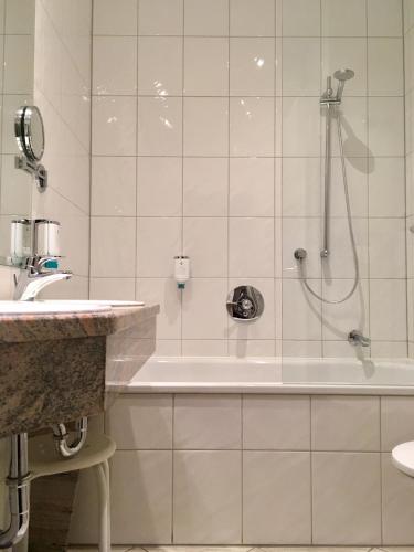 Koupelna v ubytování Altstadthotel der Patrizier