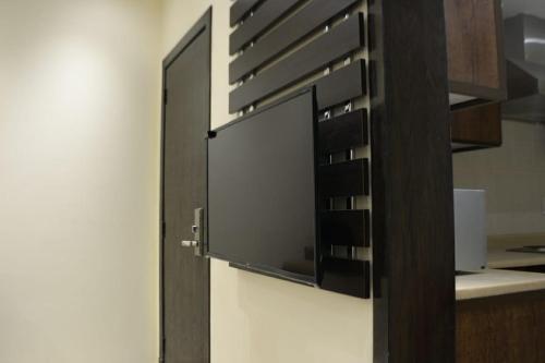 MJ Apartmentsにあるキッチンまたは簡易キッチン