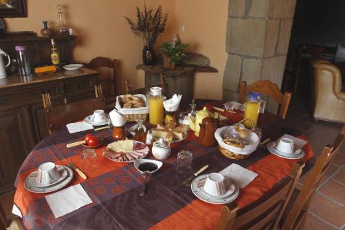 Jídlo v venkovského domu nebo okolí