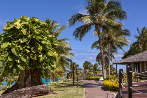 Zahrada ubytování Warwick Le Lagon Resort & Spa, Vanuatu