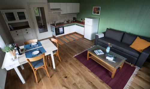 Kuchyňa alebo kuchynka v ubytovaní Ferienwohnung Morgengabe