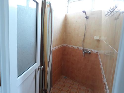 Koupelna v ubytování Trochetia villa
