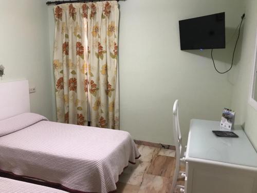 Μια τηλεόραση ή/και κέντρο ψυχαγωγίας στο Hostal Rio de Oro