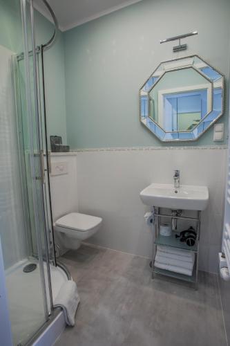 Bilik mandi di Proseco Apartments -Self check-in-