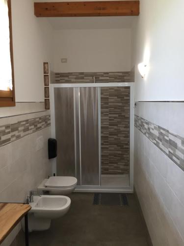 Koupelna v ubytování La Fontanella
