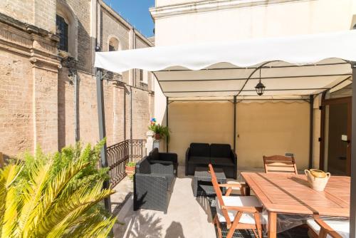 Ruang duduk di B&B La Campana Salentina