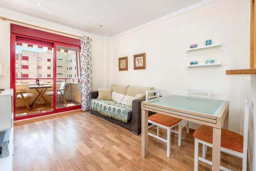 Posedenie v ubytovaní Apartamento Parque litoral
