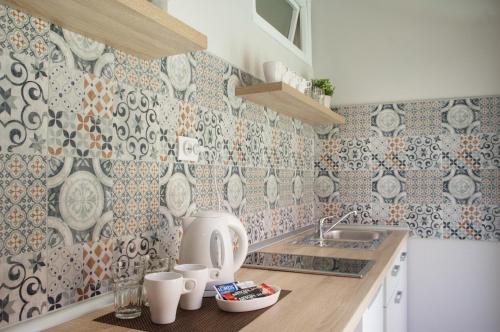 Una cocina o zona de cocina en Centar lux 2