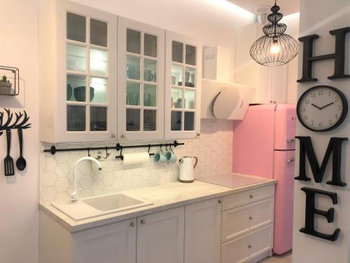 Η κουζίνα ή μικρή κουζίνα στο Apartament BellaPola 2