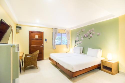 Katil atau katil-katil dalam bilik di Sawasdee Place