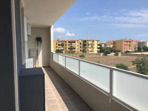 Balkoni atau teres di Le Domus Modern Apartments Cagliari