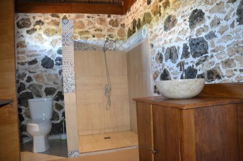 Koupelna v ubytování Ecoresort Sumba Dream