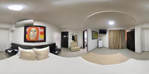 Hotel San Martinにあるベッド