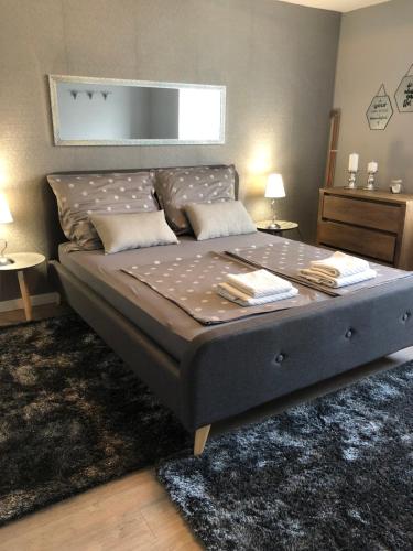Ένα ή περισσότερα κρεβάτια σε δωμάτιο στο Apartment Park
