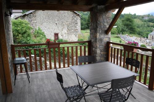 Balkoni atau teres di la forge d'andribet