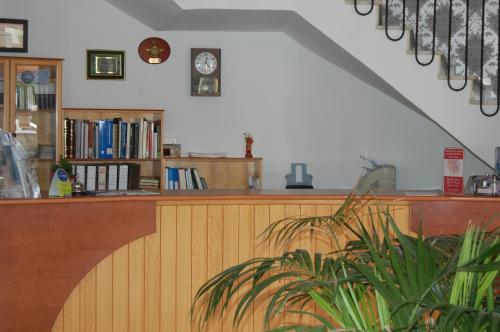 Knihovna v hotelu