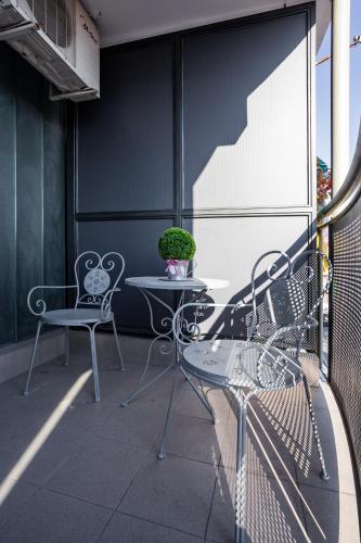 Un balcón o terraza de Apartment Eugen II