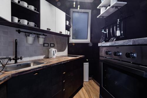 Una cocina o zona de cocina en Apartment Eugen II