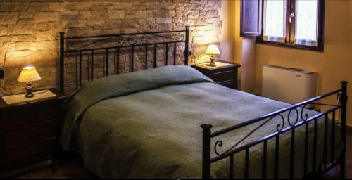 Posteľ alebo postele v izbe v ubytovaní Agriturismo Rio Coverino