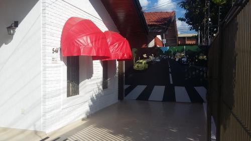 Το κτήριο όπου στεγάζεται  το hostel