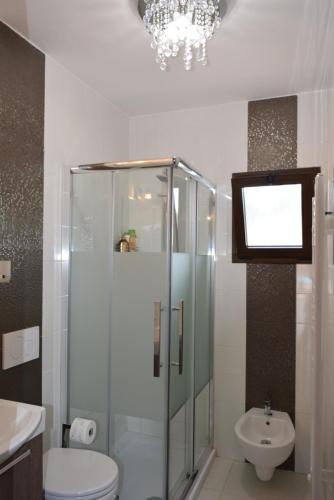 Et badeværelse på Villa Serena Alghero