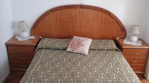 Кровать или кровати в номере Departamento en Mar del Plata