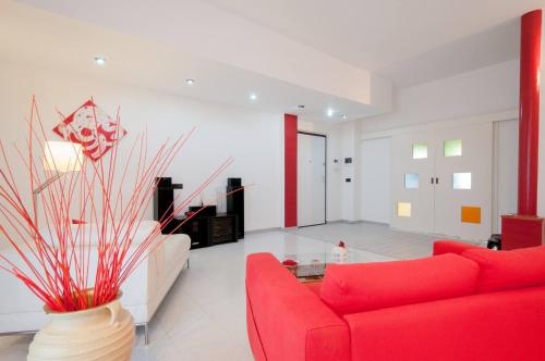Posezení v ubytování Cozy Nest