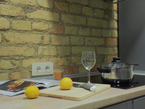 Nápoje v ubytování Emi apartment