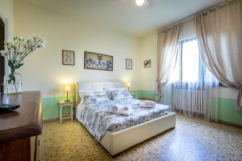 En eller flere senge i et værelse på Locanda il Fornello