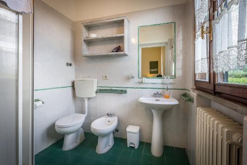 Koupelna v ubytování Locanda il Fornello
